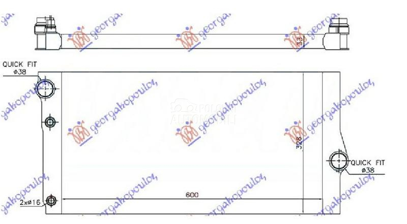 HLADNJAK MOTORA ZA SVE MODELE