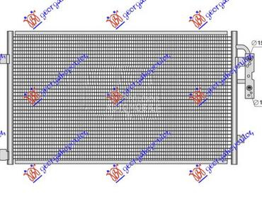 HLADNJAK KLIME BENZIN / HIBRID za BMW i3 od 2013. do 2017. god.
