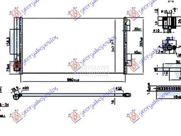 HLADNJAK KLIME 1.4 MULTIAR BEN za Jeep Compass od 2016. do 2022. god.