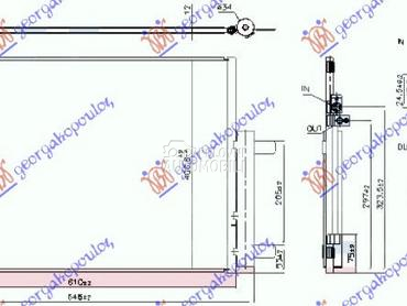 HLADNJAK KLIME 2.0 CRD DIZEL ( za Jeep Compass od 2016. do 2022. god.