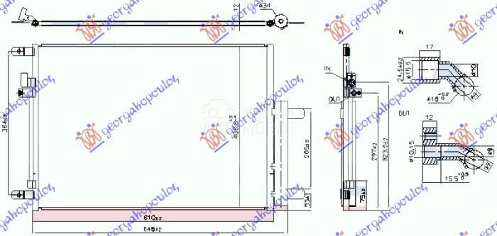 HLADNJAK KLIME 2.0 CRD DIZEL (