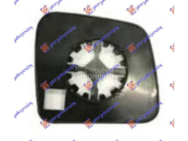 STAKLO RETROVIZORA (RAVNO) za Jeep Grand Cherokee od 2011. do 2014. god.