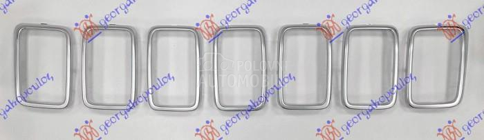 PVC MASKA SREBRNA (TOURING) (S