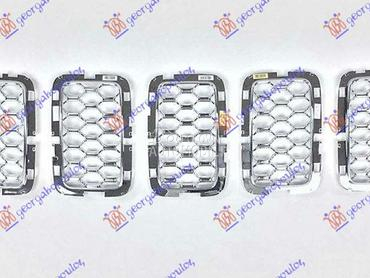PVC MASKA HROM SACE (SET 7 KOM za Jeep Grand Cherokee od 2017. do 2021. god.