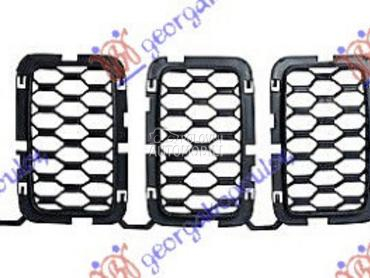 PVC MASKA CRNA SACE (SET 7 KOM za Jeep Grand Cherokee od 2017. do 2021. god.