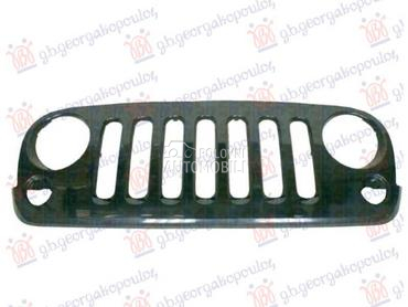 PVC MASKA CRNA za Jeep Wrangler od 2007. do 2018. god.