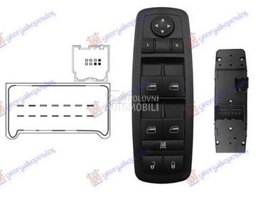 PREKIDAC U PREDNJIM VRATIMA (4 za Jeep Cherokee od 2014. do 2019. god.