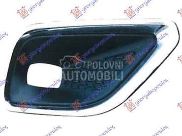 RESETKA PREDNJEG BRANIKA (HROM za Jeep Cherokee od 2019. do 2025. god.