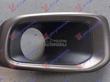 OKVIR MAGLENKE SIVI/CRNI za Jeep Renegade od 2014. do 2018. god.