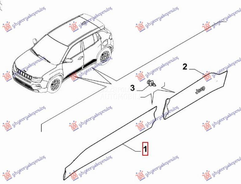 LAJSNA PREDNJIH VRATA (O)