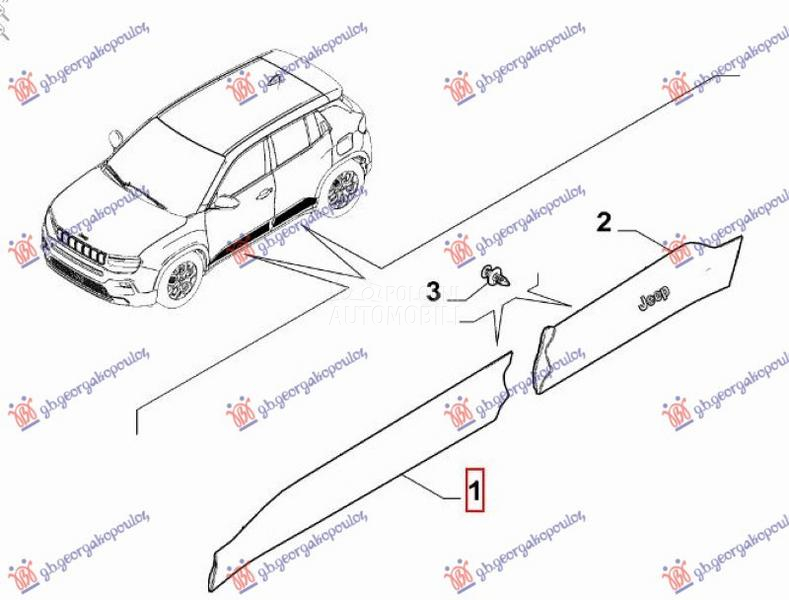LAJSNA PREDNJIH VRATA (O)