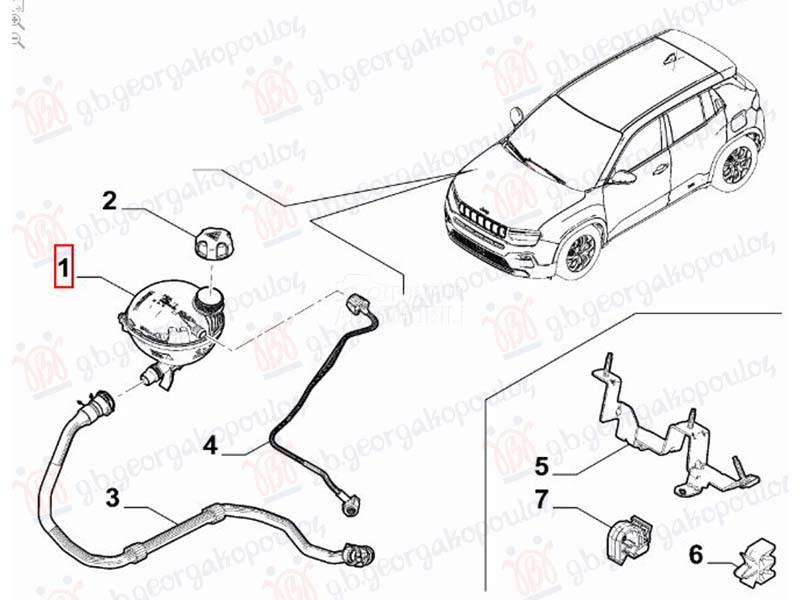 POSUDA ZA ANTIFRIZ (O)