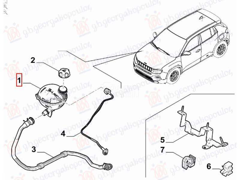POSUDA ZA ANTIFRIZ (O)