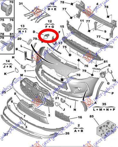 NOSAC PREDNJEG BRANIKA BOCNI P