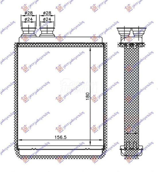 GREJAC KABINE (180x157x26)