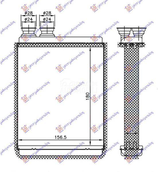 GREJAC KABINE (180x157x26)