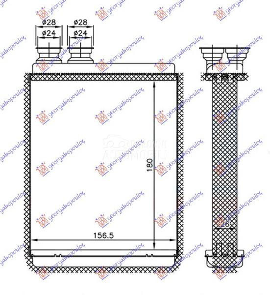 GREJAC KABINE (180x157x26)