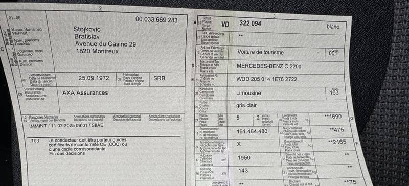 Mercedes Benz C 220 2.0D //AMG Look//