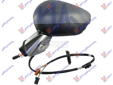 RETROVIZOR ELEKTRICNI SA GREJA za Citroen C3 od 2013. do 2016. god.