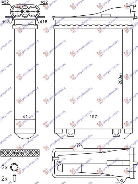GREJAC KABINE (200x157x42)