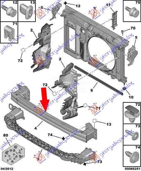 SINA PREDNJEG BRANIKA ALUMINIJ