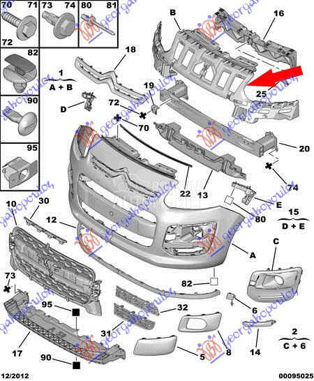 SINA PREDNJEG BRANIKA PLASTICN