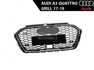 Prednji grill za Audi A3, Quattro od 2017. do 2019. god.
