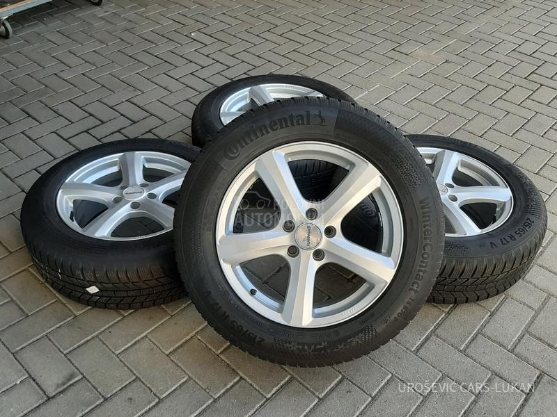 Aluminijumske felne VW Tiguan, Kodiaq, 17" 5 x 112