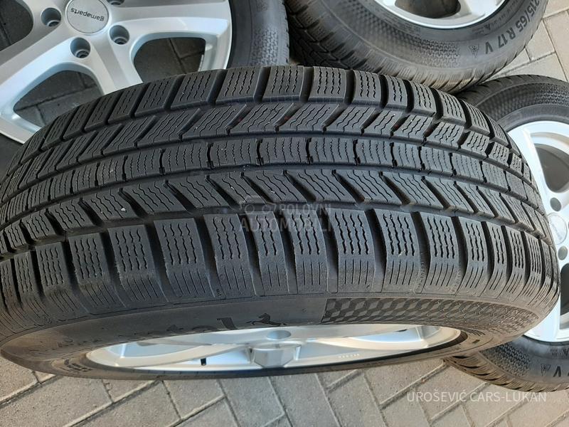 Aluminijumske felne VW Tiguan, Kodiaq, 17" 5 x 112