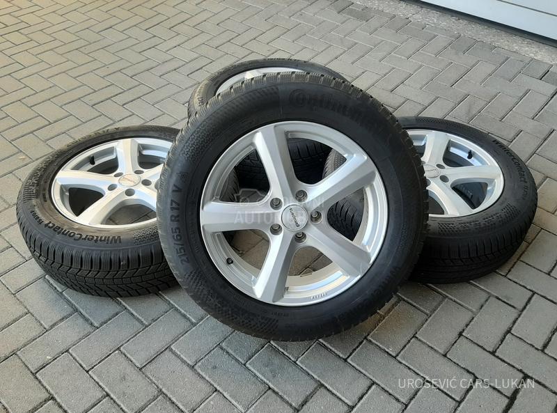 Aluminijumske felne VW Tiguan, Kodiaq, 17" 5 x 112