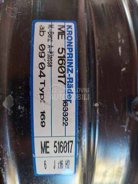 Čelične felne  16" 5 x 112