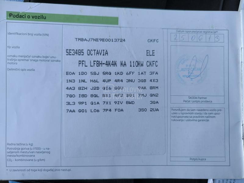 Škoda Octavia 2.0 TDI Elegance