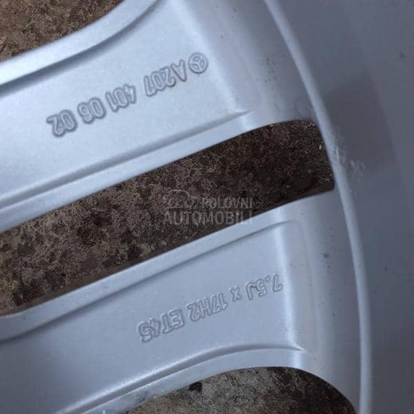 Aluminijumske felne mercedes 17" 5 x 112