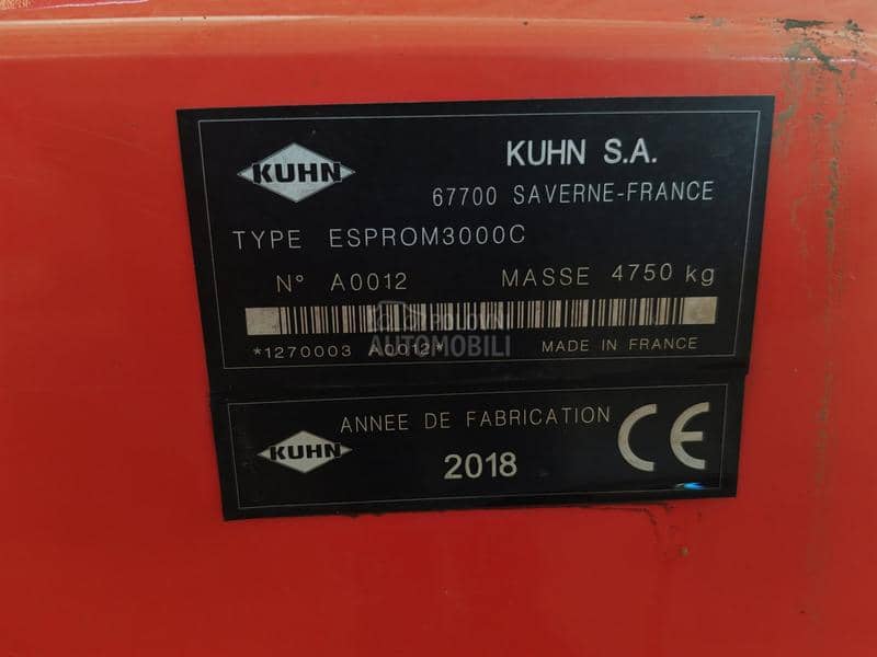 Kuhn espro 3000