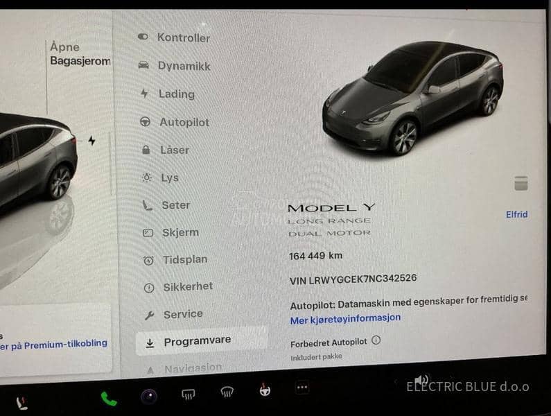 Tesla Model Y LongRangeDualmotor