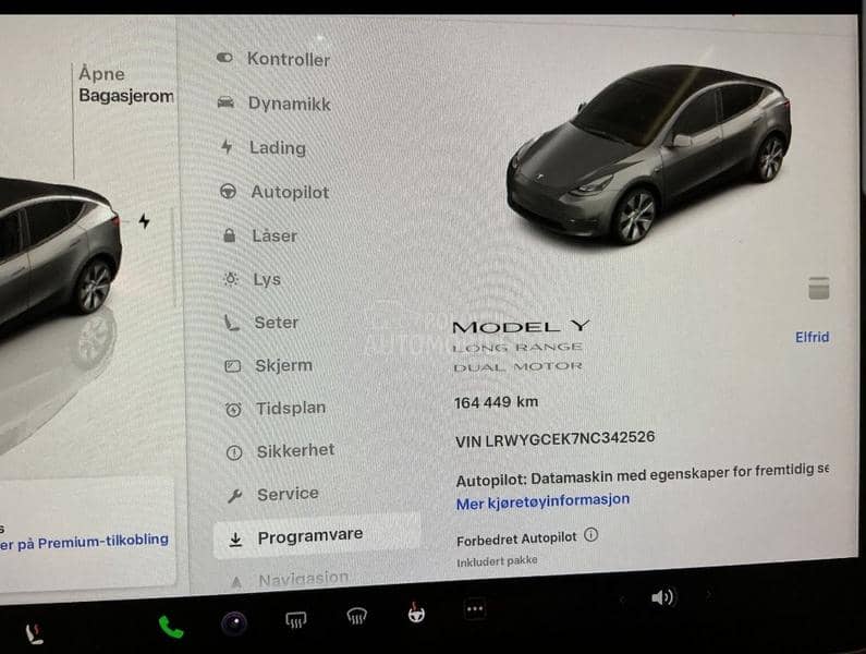 Tesla Model Y LongRangeDualmotor