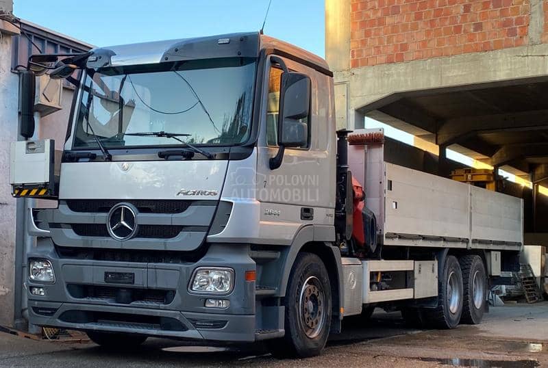 Mercedes Benz Actros Palfinger Bickel