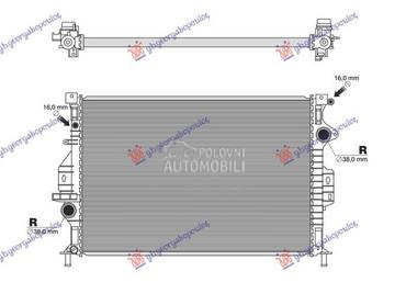 HLADNJAK MOTORA BENZIN/DIZEL ( za Opel Adam od 2012. do 2025. god.