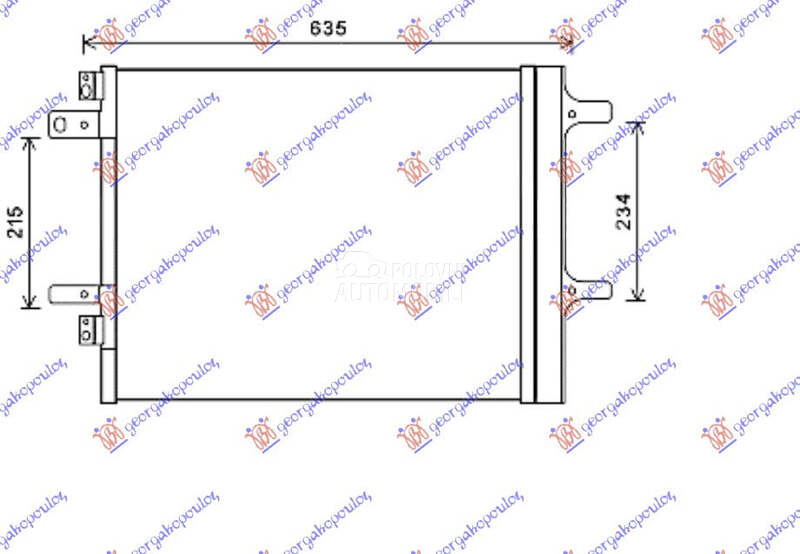 HLADNJAK KLIME BENZIN/DIZEL (5