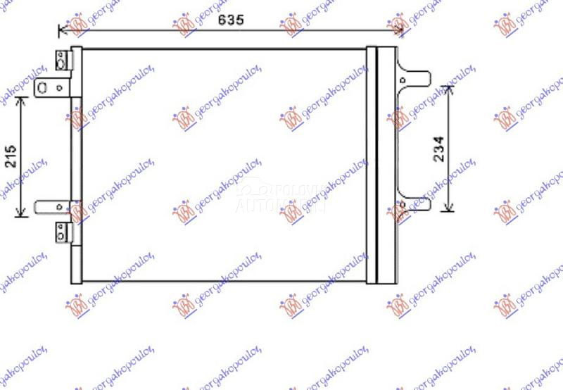 HLADNJAK KLIME BENZIN/DIZEL (5