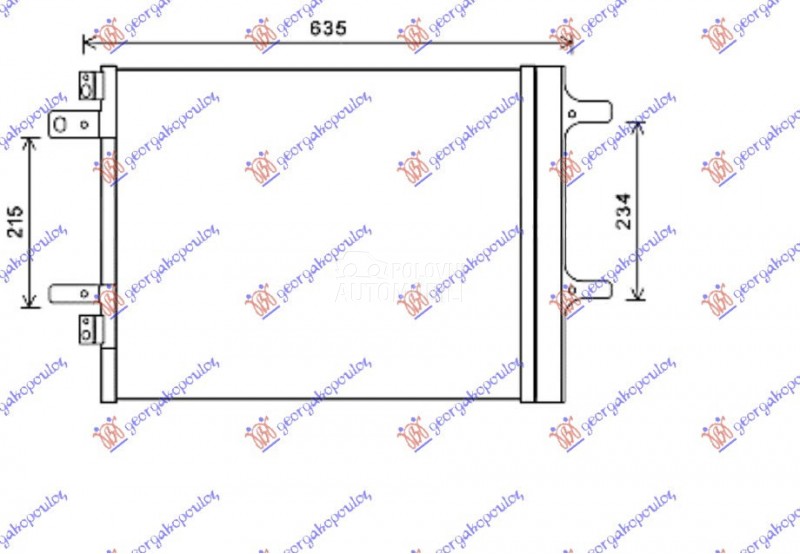 HLADNJAK KLIME BENZIN/DIZEL (5