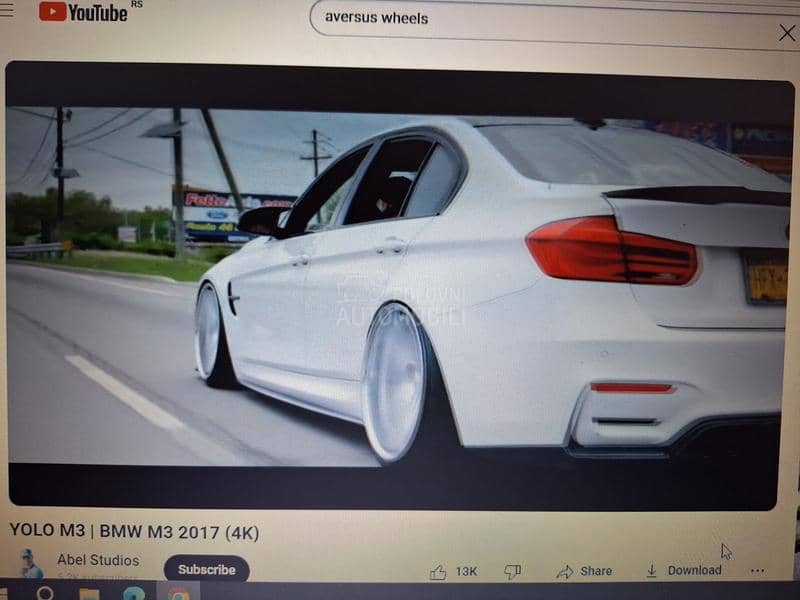 Aluminijumske felne Aversus 20" 5 x 120