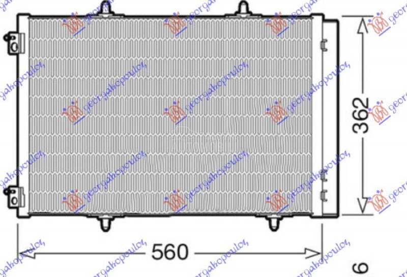 HLADNJAK KLIME 1.2 BENZIN - 1.