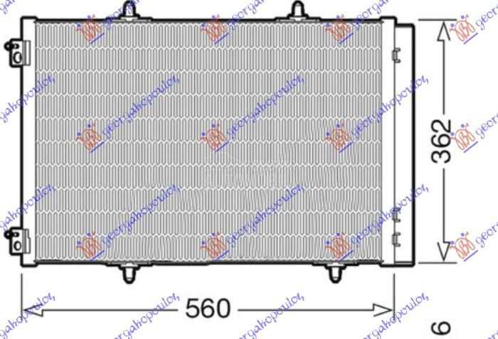 HLADNJAK KLIME 1.2 BENZIN - 1.