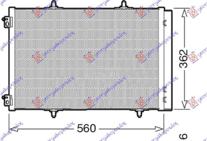 HLADNJAK KLIME 1.2 BENZIN - 1.