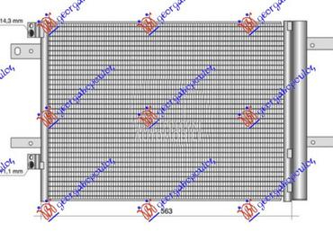 HLADNJAK KLIME 1.2/1.6 THP BEN za Peugeot 3008 od 2016. do 2020. god.