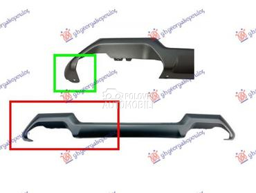 LAJSNA SPOJLERA PREDNJEG BRANI za Citroen C3 Aircross od 2021. do 2025. god.