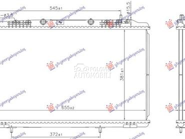 HLADNJAK MOTORA 1.2 BENZIN - 1 za Citroen DS3 od 2019. do 2025. god.