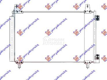 HLADNJAK KLIME 1.2 PureTech BE za Citroen DS3 od 2019. do 2025. god.