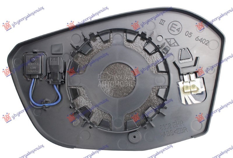 STAKLO RETROVIZORA SA GREJACEM